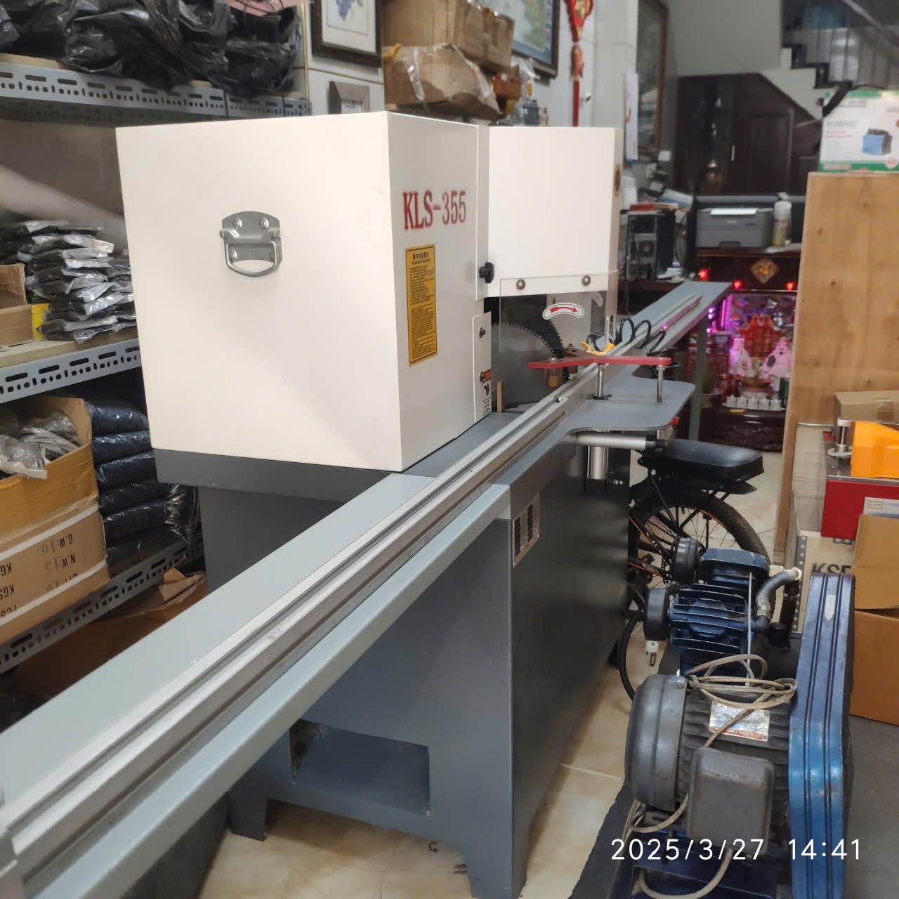 S355 Máy cắt góc Khung Nhôm - Gỗ - Nhựa