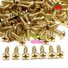 [1 ký] Vít 3x8mm Đầu Bằng - vàng Gold