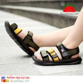 Sandal Quai Xanh Rêu