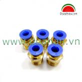 Đầu 6 dây hơi máy ép góc