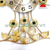 Đồng Hồ 84CAY02 Cây Vàng Phú Quý 84x80cm
