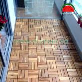 10 Vỉ gỗ nhựa lót sàn ngoài trời - 30x30x2.4cm