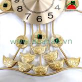 Đồng Hồ 84CAY01 Cây Vàng Phú Quý Bình An 84x80cm
