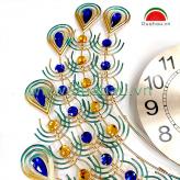 Đồng Hồ 73D07 Khổng Tước 73x62cm