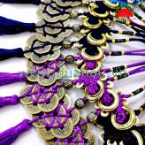 Tiền xu Cổ Hoa Mai nhỏ - Nút treo May Mắn