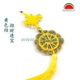 Tiền xu Cổ Hoa Mai LỚN - Nút treo May Mắn