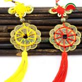 Tiền xu Cổ Hoa Mai LỚN - Nút treo May Mắn