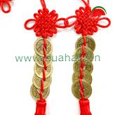 6 Đồng Tiền Xu Cổ  - Nút treo May Mắn