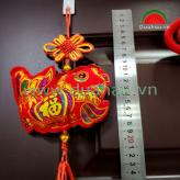 Dây Treo Pháo Cá Dư Dả - Nút Treo May Mắn