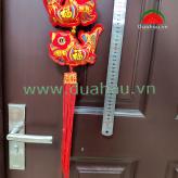 Dây Treo 8 Cá Dư Dả - Nút Treo May Mắn