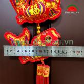 Dây Treo 10 Cá Dư Dả - Nút Treo May Mắn