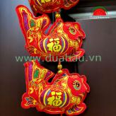 Dây Treo 10 Cá Dư Dả - Nút Treo May Mắn