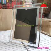 Khung ảnh Khung Bằng khen mặt kính tràn viền 8inch để bàn - 22.4x17.5cm