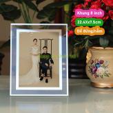 Khung ảnh Khung Bằng khen mặt kính tràn viền 8inch để bàn - 22.4x17.5cm
